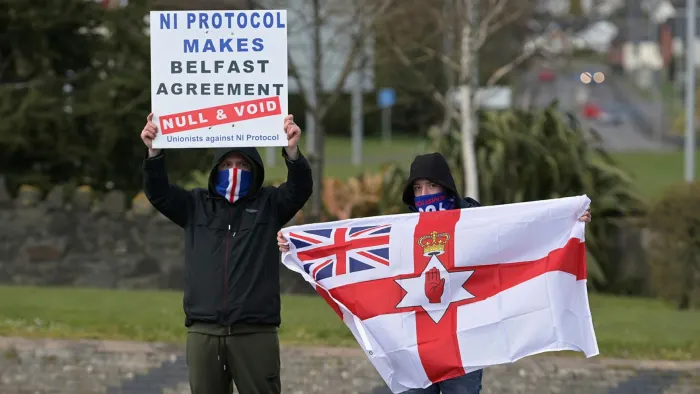 Brexit trading laws contributed to Northern Ireland unrest, Lewis says |  Financial Times