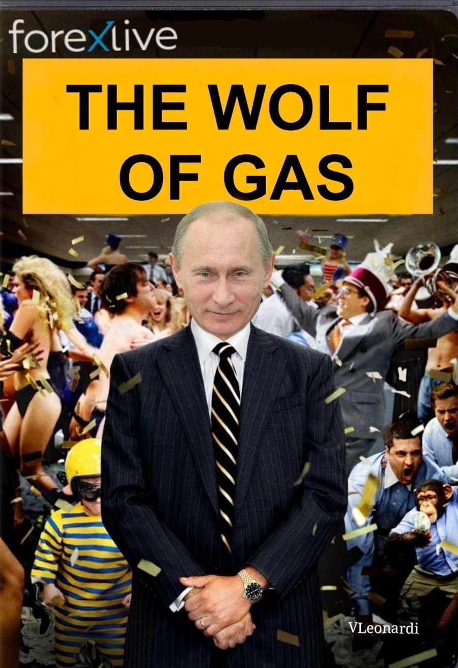 Putin, con sói của khí meme