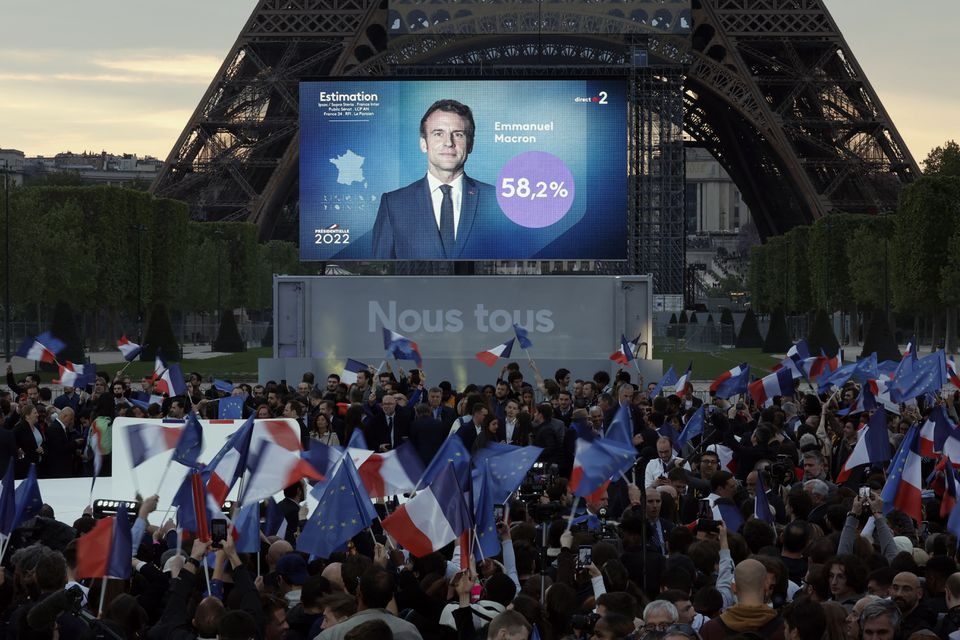 Second round of France's 2022 presidential election