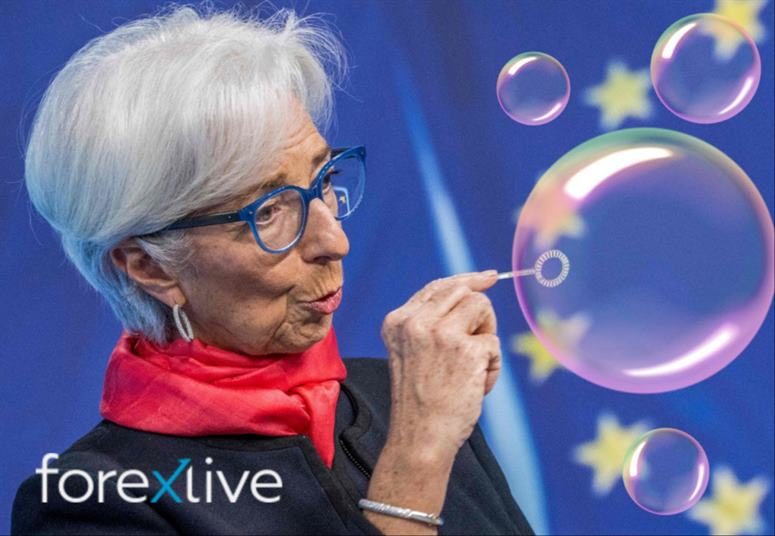Lagarde bubble meme