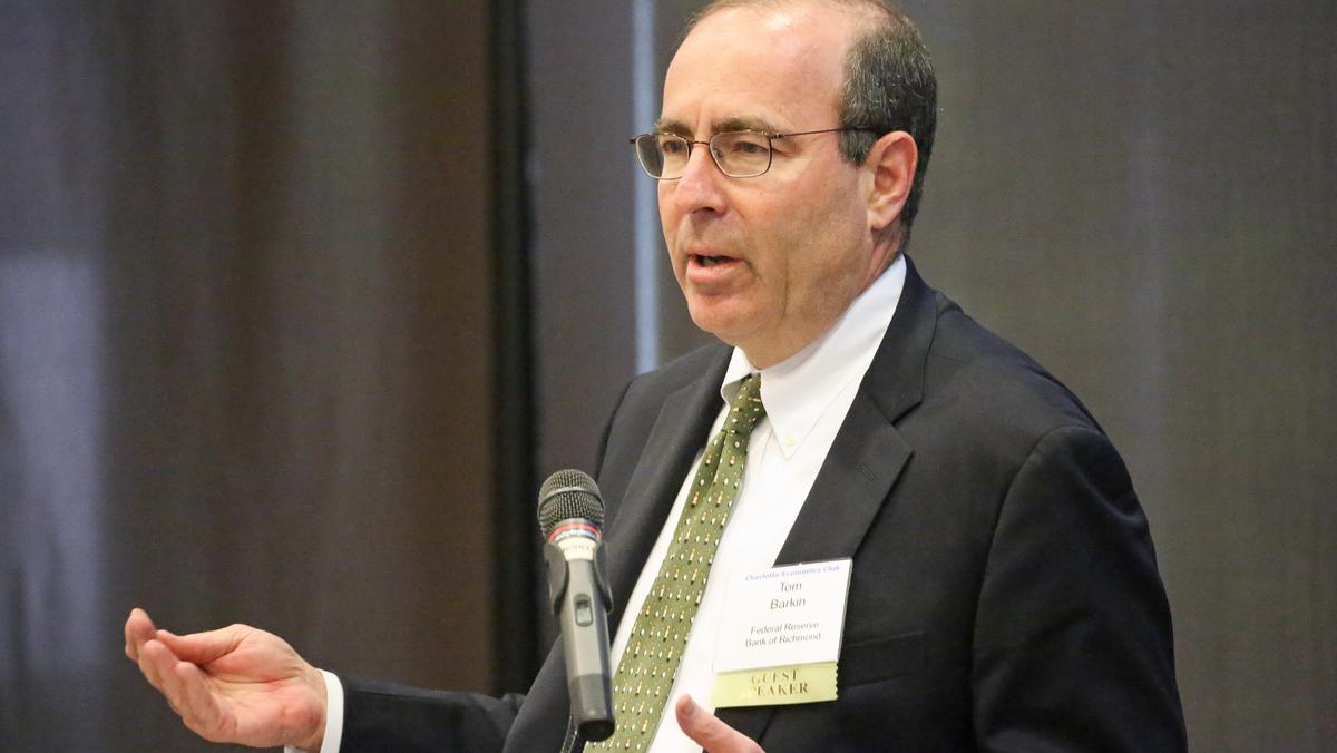 Richmond Fed president talks COVID-19 challenges, what's at stake in weeks  to come - Charlotte Business Journal