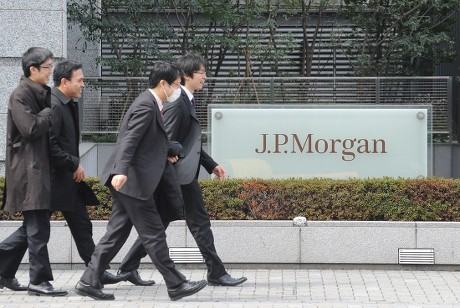Japanese Businessmen Walk Past J P Editorial Stock Photo - Stock Image |  Shutterstock
