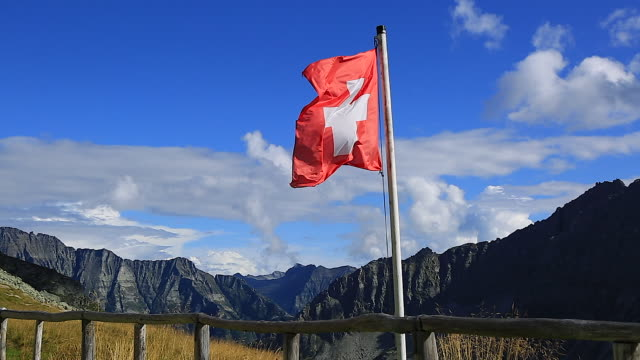 2,300+ Swiss Flag Stock Videos and Royalty-Free Footage - iStock | Swiss  flag city, Swiss flag vector, Swiss flag mountain