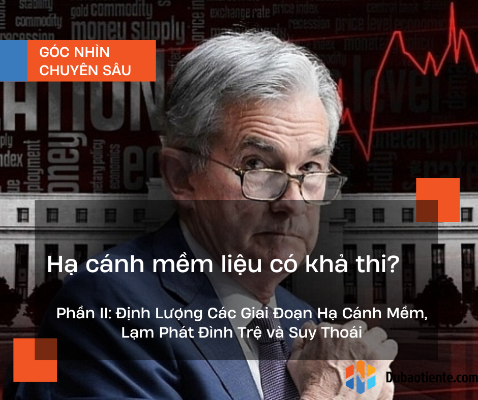Hạ cánh mềm liệu có khả thi? (Phần II: Định lượng các giai đoạn Hạ cánh mềm, Lạm phát đình trệ và Suy thoái)